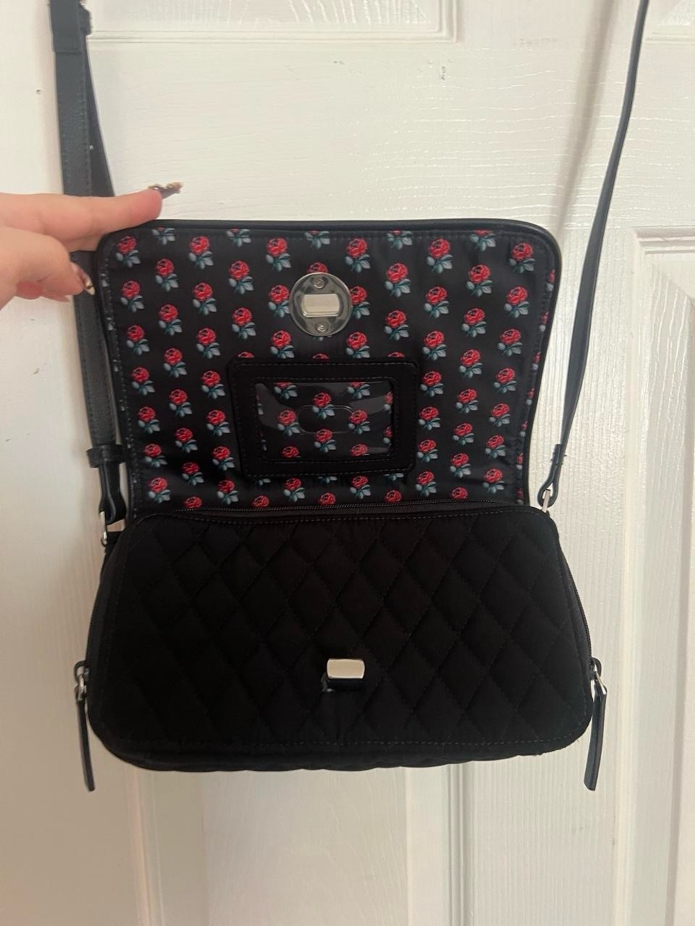 vera bradley floral purse